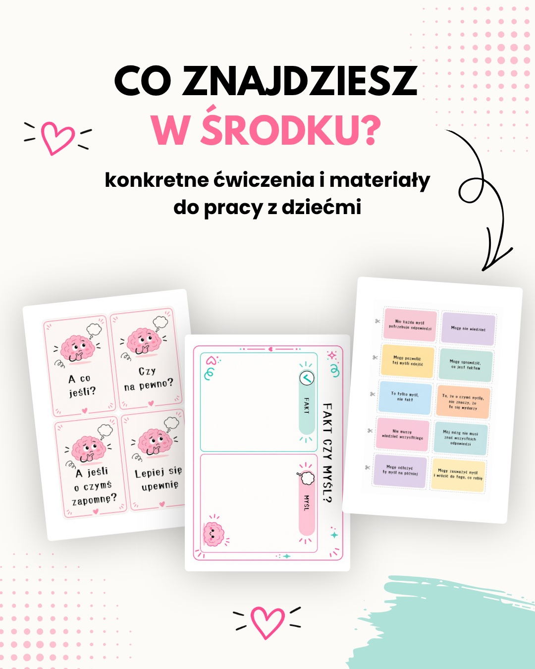 "Mózg jak wyszukiwarka" - karty i aktywności dla dzieci i nastolatków do porządkowania myśli - obrazek 2